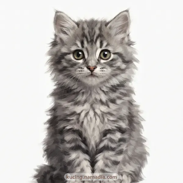 Anak kucing belang